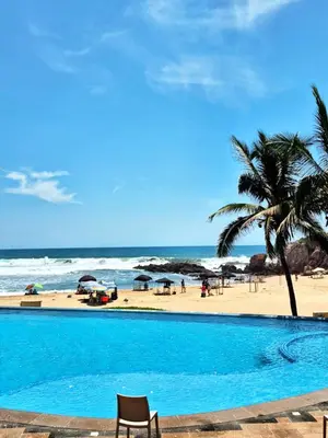 Piscina en o cerca de Residencial De Lujo Playas Brujas Alberca y Playa