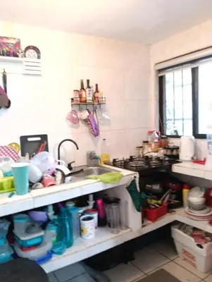 Una cocina o zona de cocina en Full house terrace and grill