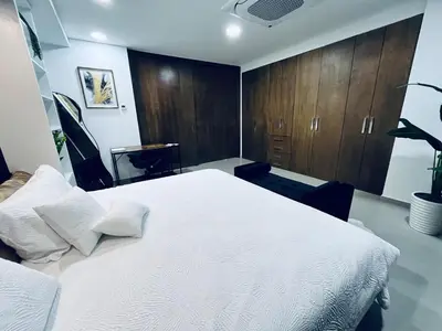 Cama o camas de una habitación en Loft de lujo a 7minutos El Paso Tx y 17 min Consulado Americano