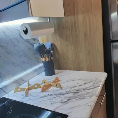 Una cocina o zona de cocina en depa ACV