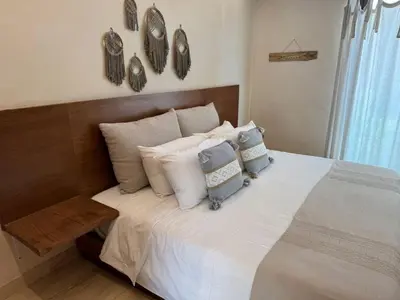 Cama o camas de una habitación en Refugio del Bosque- Escapa a la Sierra
