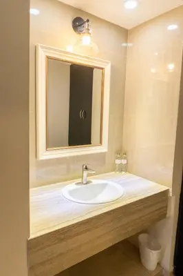 Un baño de Hotel Hacienda del Real & Casa Real Coffe Restaurant