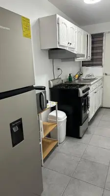 Una cocina o zona de cocina en Comfortable house