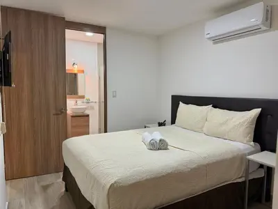 Cama o camas de una habitación en Getaway with Incredible Sea View