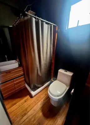 Un baño de Amazing cabin in Samalayuca