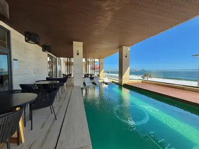 Piscina en o cerca de Hermoso Depa sobre el Malecón