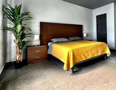 Cama o camas de una habitación en Apartment near consulate D4