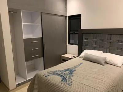 Cama o camas de una habitación en Casa Banak Apartments