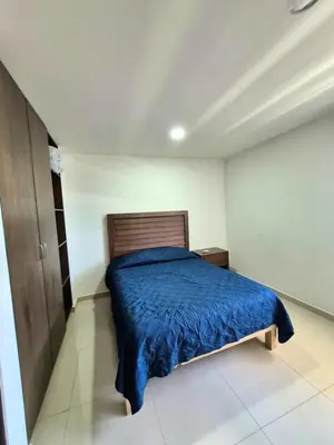 Cama o camas de una habitación en Torre Pórtico de Lujo #2 - Frente Playa y Malecón