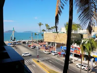 Vista general del mar o vista desde el apartamento