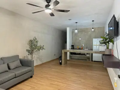 Plano de Loft cerca de la playa en Zona Dorada