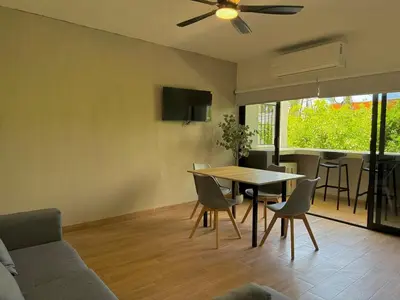 Plano de Encantador loft cerca de la playa