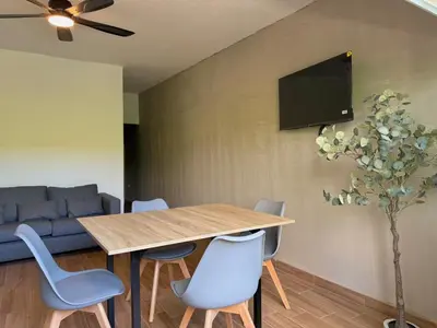 Plano de Encantador loft cerca de la playa