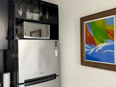 Una cocina o zona de cocina en Alojamiento a pocas calles de la playa