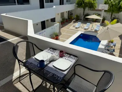 Piscina en o cerca de Hermosa Suite Cerca del Malecón y la Playa