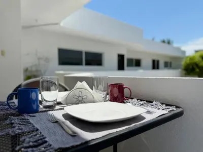 Plano de Precioso apartamento a pocas calles de la playa