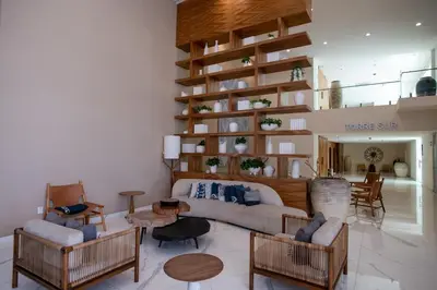Zona de estar de Starfish Apartment