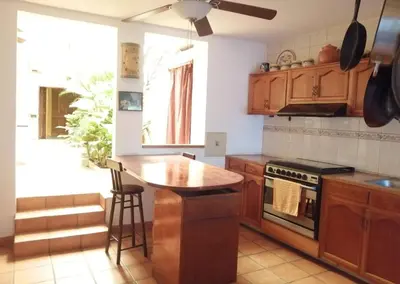 Una cocina o zona de cocina en Xcapada