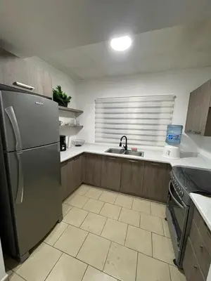 Una cocina o zona de cocina en Casa el Castaño