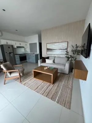Una cocina o zona de cocina en Modern and Cozy Apartment in Real del Valle Mazatlan