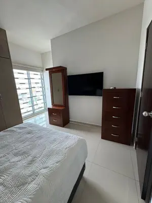 Cama o camas de una habitación en Modern and Cozy Apartment in Real del Valle Mazatlan