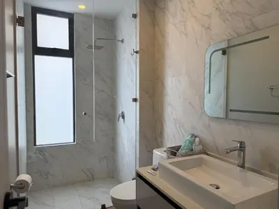 Un baño de Apartamento en la explanada con vistas