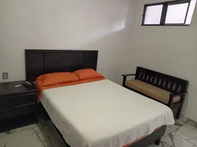 Cama o camas de una habitación en La Terraza-Habitacion 7