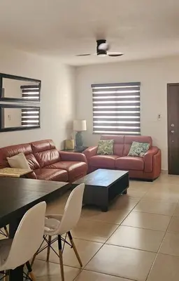 Zona de estar de Casa Bermejo