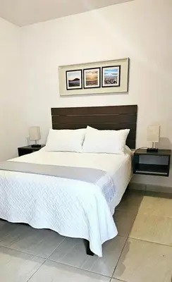 Cama o camas de una habitación en Casa Bermejo
