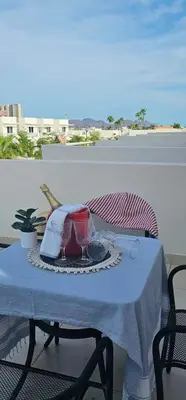 Un balcón o terraza de Casa Bermejo