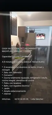 Una televisión o centro de entretenimiento en Departamentos Vacacionales ISB