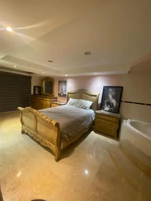 Cama o camas de una habitación en Casa azul particular