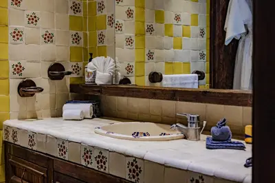 Un baño de Posada de las Flores Loreto