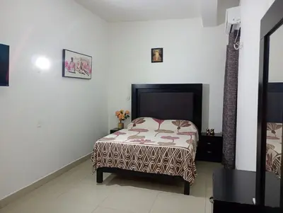 Cama o camas de una habitación en Casa