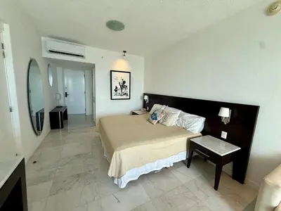 Cama o camas de una habitación en Park Royal 809 Vista al Mar