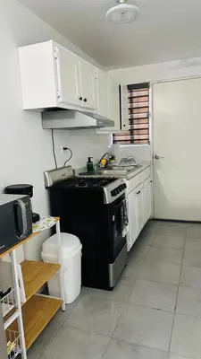 Una cocina o zona de cocina en Casa cómoda