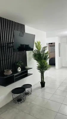 Una cocina o zona de cocina en Comfortable house