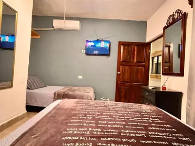 Cama o camas de una habitación en Hotel 305