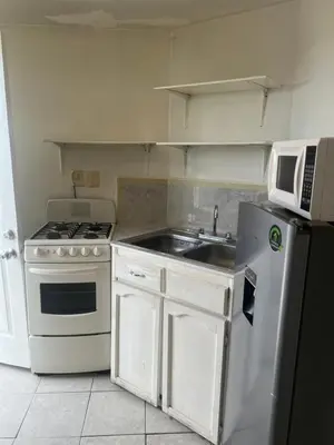 Una cocina o zona de cocina en Mini loft nogales
