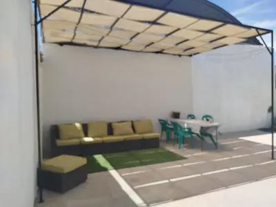 Zona de estar de Tlaxcala Apartment # 4