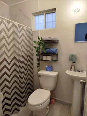 Un baño de Tlaxcala Apartment # 4