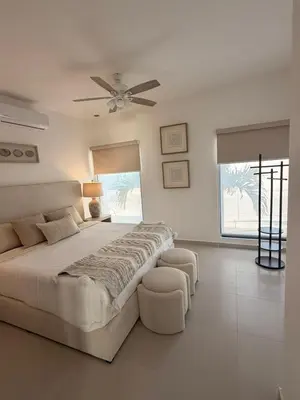 Cama o camas de una habitación en Modern beach house in San Carlos