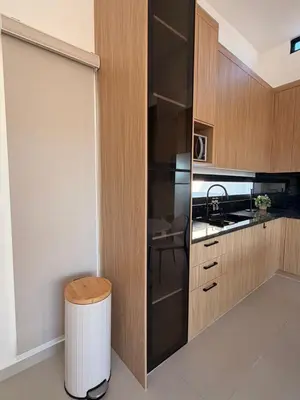 Una cocina o zona de cocina en Modern beach house in San Carlos