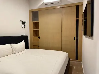 Cama o camas de una habitación en Hermoso Espacio en el Corazon del Centro Historico