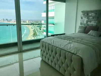 Cama o camas de una habitación en Torre M Luxury Condominium - 2 Bedrooms