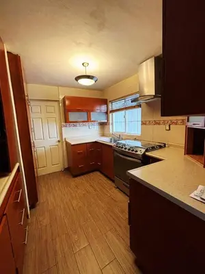 Una cocina o zona de cocina en Habitacion Olmo