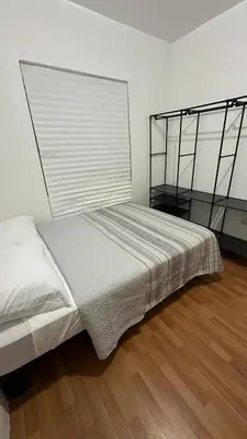 Cama o camas de una habitación en Casa a 4 Min Parque Industrial