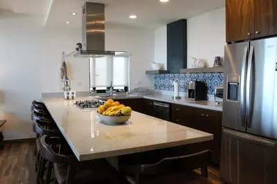 Una cocina o zona de cocina en Vista Delfin Beach House