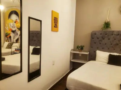 Cama o camas de una habitación en Casagusgusmazatlan