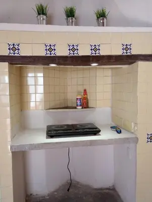 Una cocina o zona de cocina en Casa Serenata Parras